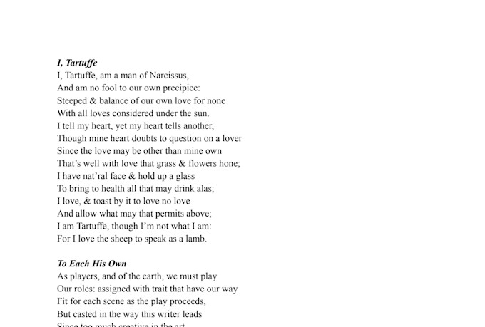 proofread and edit your poetry